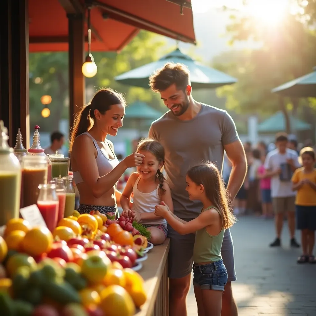 Modern office environment